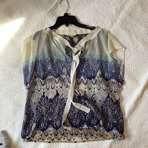 Cabi summer dressy blouse